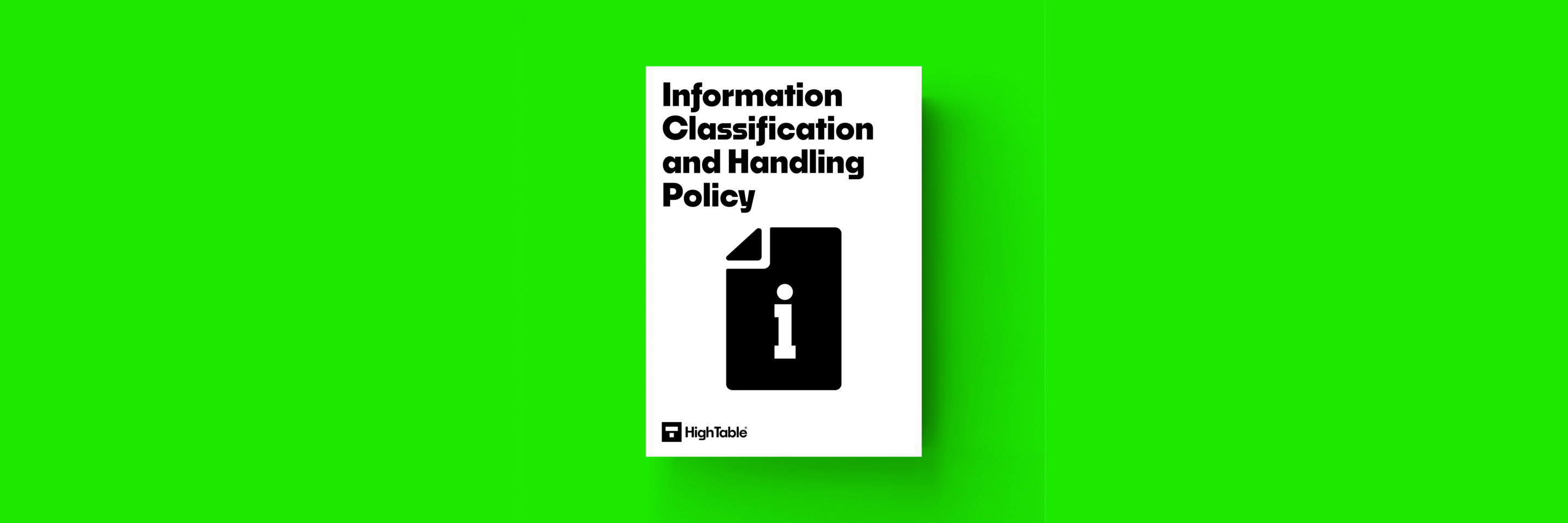ISO 27001 Information Classification and Handling Policy