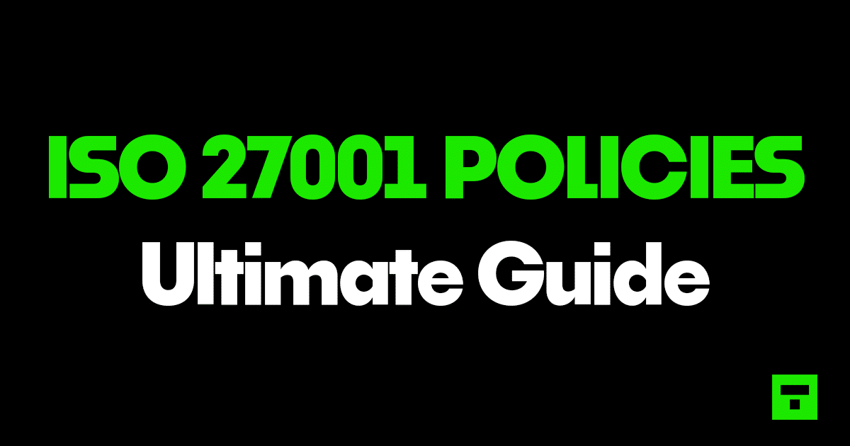 ISO 27001 Policies