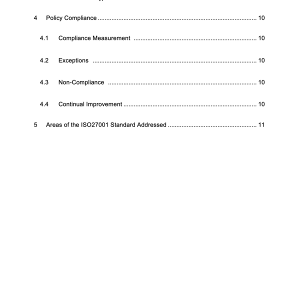 Cryptographic Control And Encryption Policy Example 3