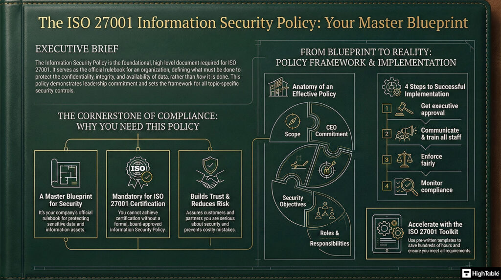 How to write an ISO 27001 Information Security Policy [+ Template]