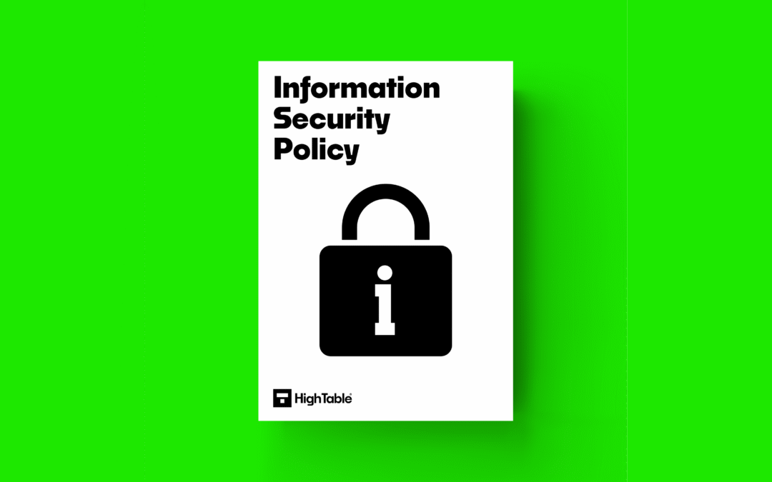ISO 27001 Information Security Policy Explained + Template