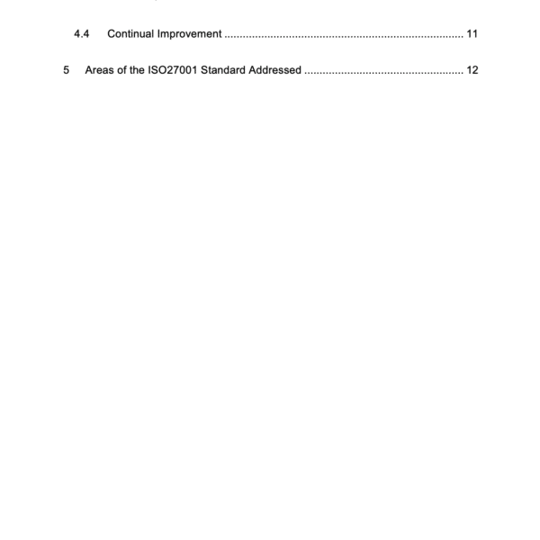 ISO 27001 Acceptable Use Policy Page 3
