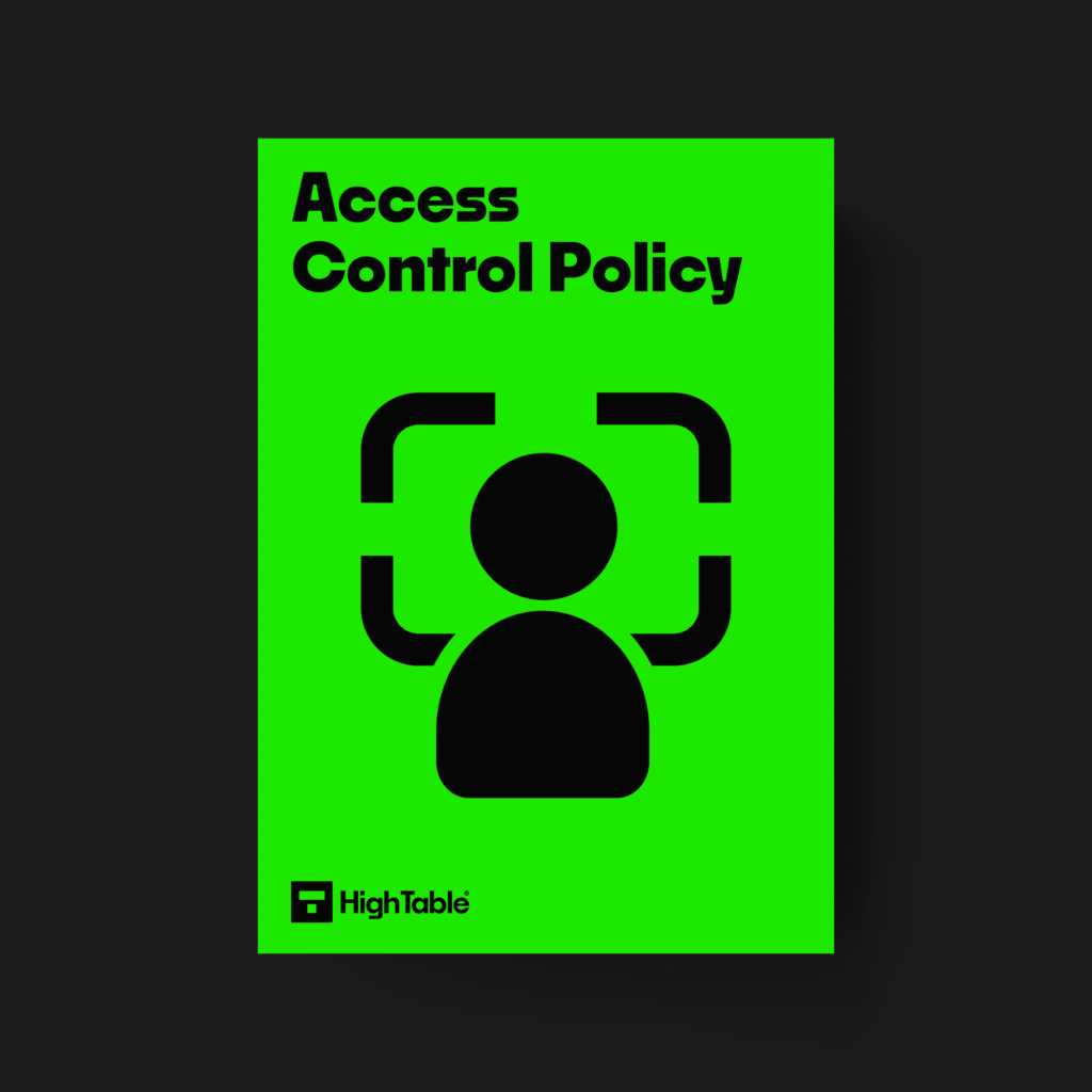 ISO27001 Access Control Policy Template