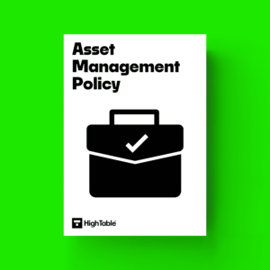 ISO 27001 Asset Management Policy Template