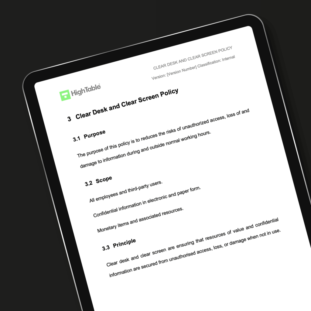 ISO 27001 Clear Desk Policy Ultimate Guide