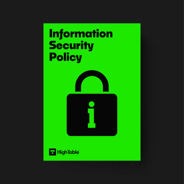 ISO 27001 Information Security Policy Template