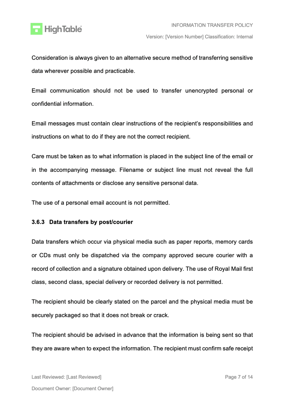 How to write an ISO 27001 Information Transfer Policy [+ Templates]