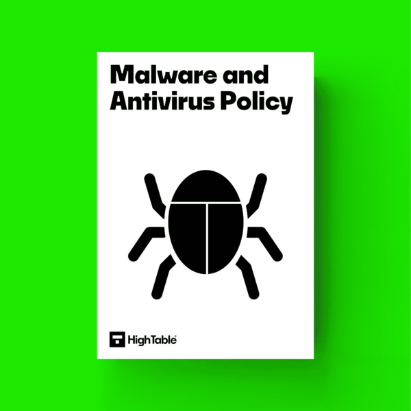 ISO 27001 Malware and Antivirus Policy Template
