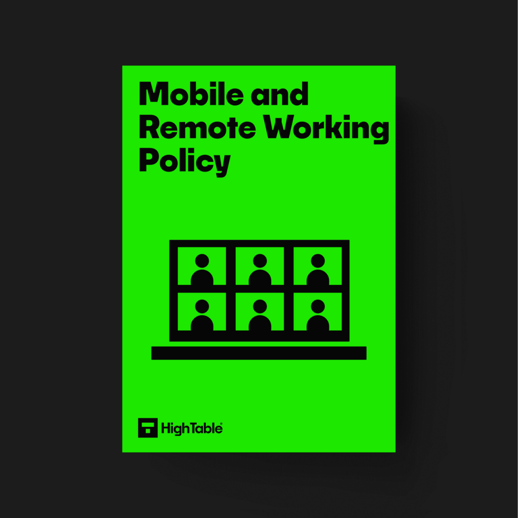 ISO 27001 Mobile and Remote Working Policy Template