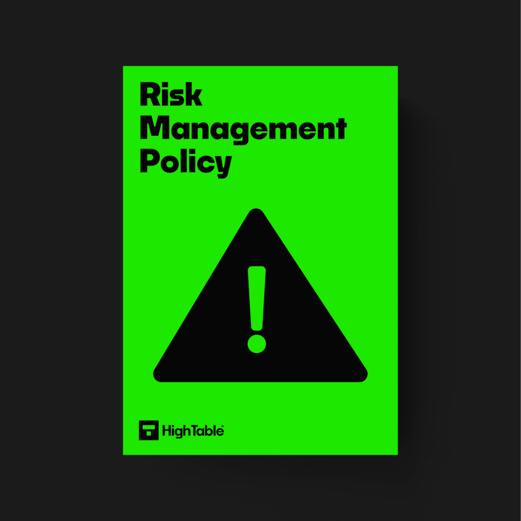 ISO27001 Risk Management Policy-Black