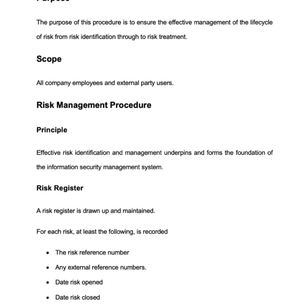 ISO27001 Risk Management Process 3