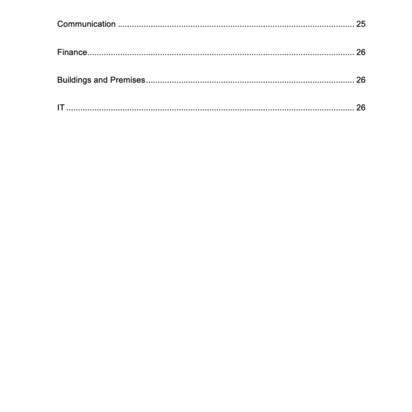 ISO27001 Business Continuity Plan Example 5