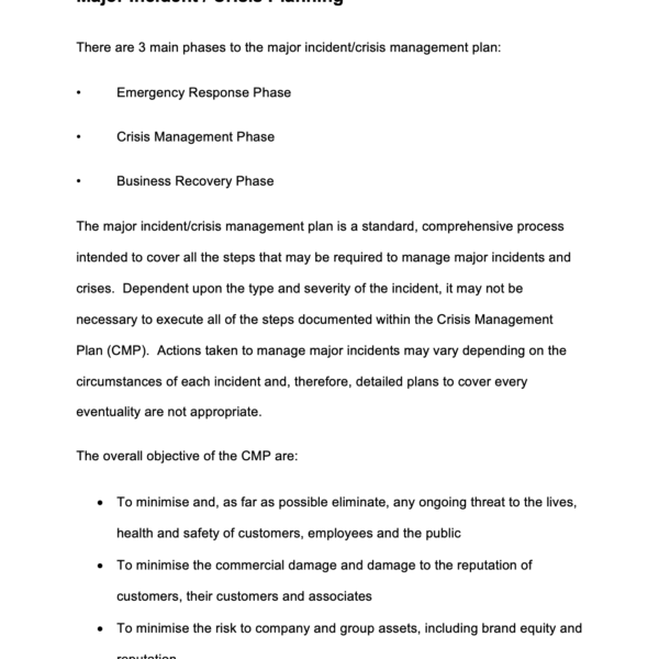 ISO27001 Business Continuity Plan Example 6