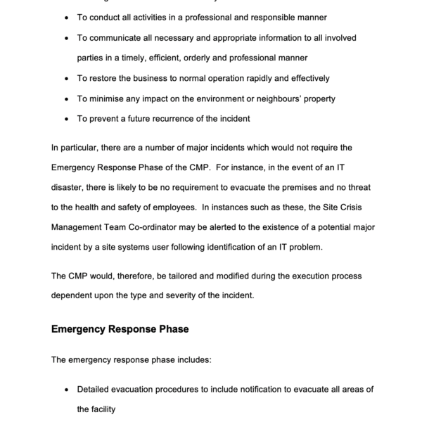 ISO27001 Business Continuity Plan Example 7