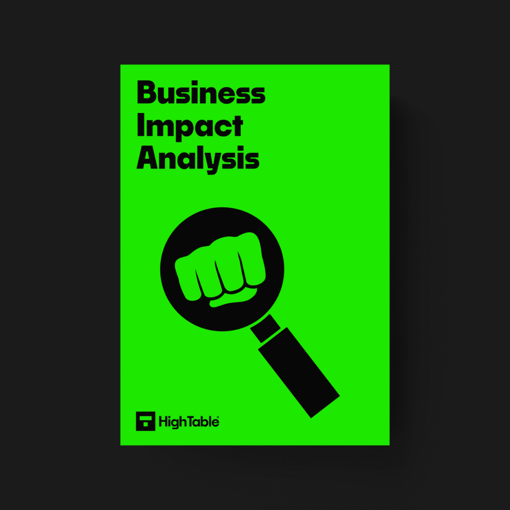 ISO27001 Business Impact Analysis-Black