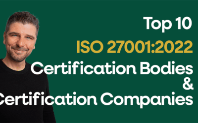Top 10 ISO 27001 Certification Bodies & Companies: A 2026 Buyer’s Guide