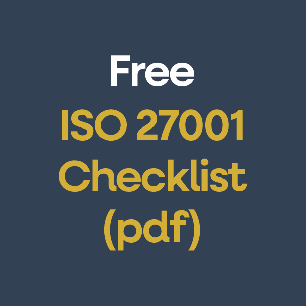 Free ISO 27001 Checklist pdf