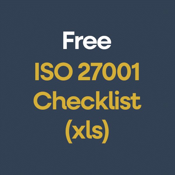 Free ISO 27001 Checklist xls