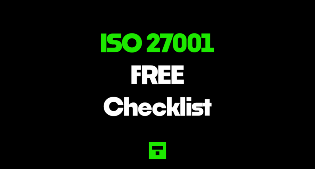 ISO 27001 FREE Checklist 2026