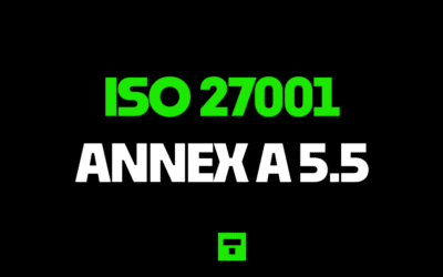 ISO 27001 Annex A 5.5 Contact With Authorities