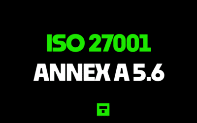 ISO 27001 Annex A 5.6 Contact With Special Interest Groups