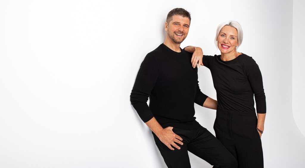 Fay and Stuart High Table