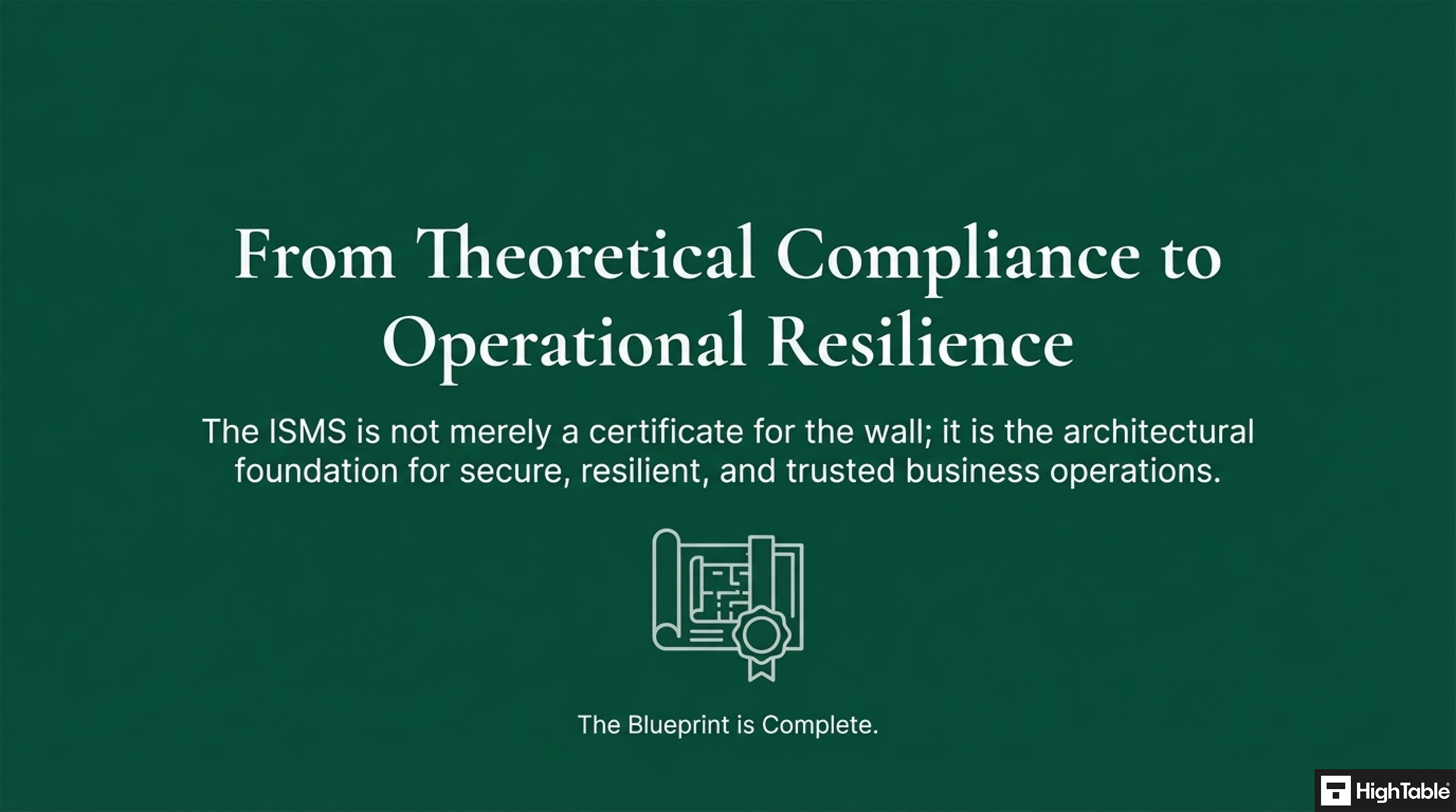 ISO 27001-2022 Clause 4.4 Information Security Management System - Summary