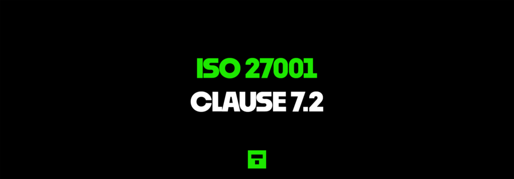 ISO 27001 Clause 7.2 Competence Certification Guide