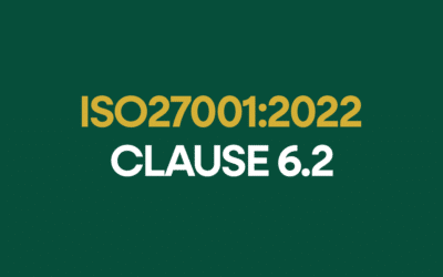 ISO 27001:2022 Clause 6.2 Information Security Objectives and Planning to Achieve Them Explained