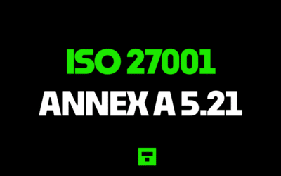 ISO 27001 Annex A 5.21 Managing Information Security In The ICT Supply Chain
