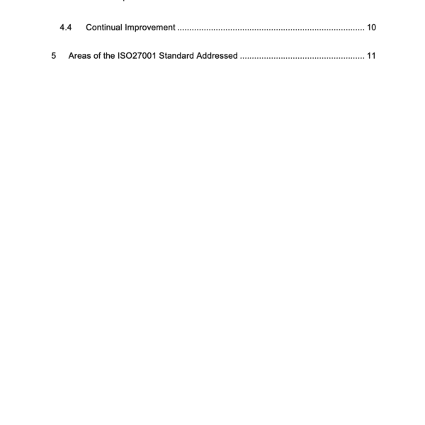 ISO 27001 Asset Management Policy Page 3