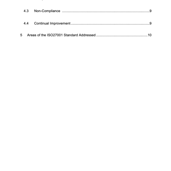 ISO 27001 Information-Security Awareness and Training Policy Page 3