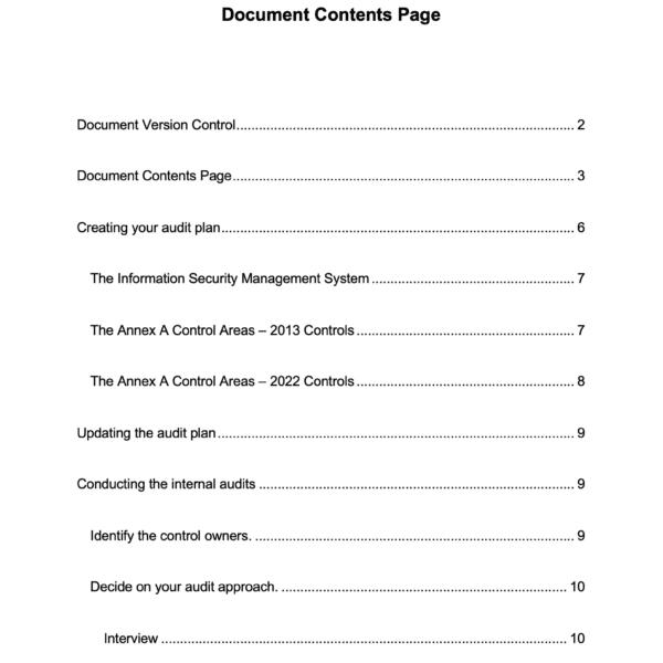 How to conduct internal audit page 2