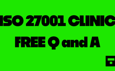 Free ISO27001 Clinic