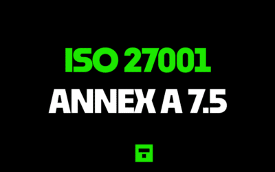 ISO 27001 Annex A 7.5 Protecting Against Physical and Environmental Threats