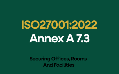 ISO 27001:2022 Annex A 7.3 Securing Offices, Rooms And Facilities Explained