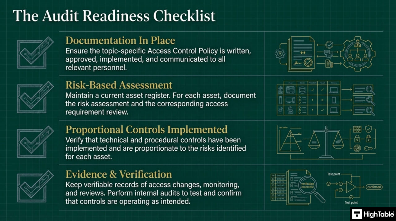 How to Implement ISO 27001 Annex A 8.3 and Pass the audit - High Table