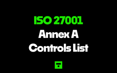 ISO 27001 Annex A Controls List