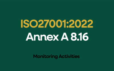 ISO 27001:2022 Annex A 8.16 Monitoring Activities Explained