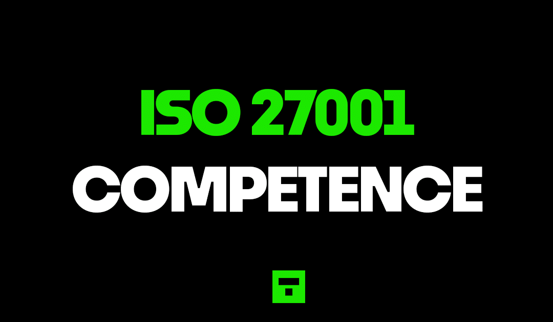 ISO27001 Competence