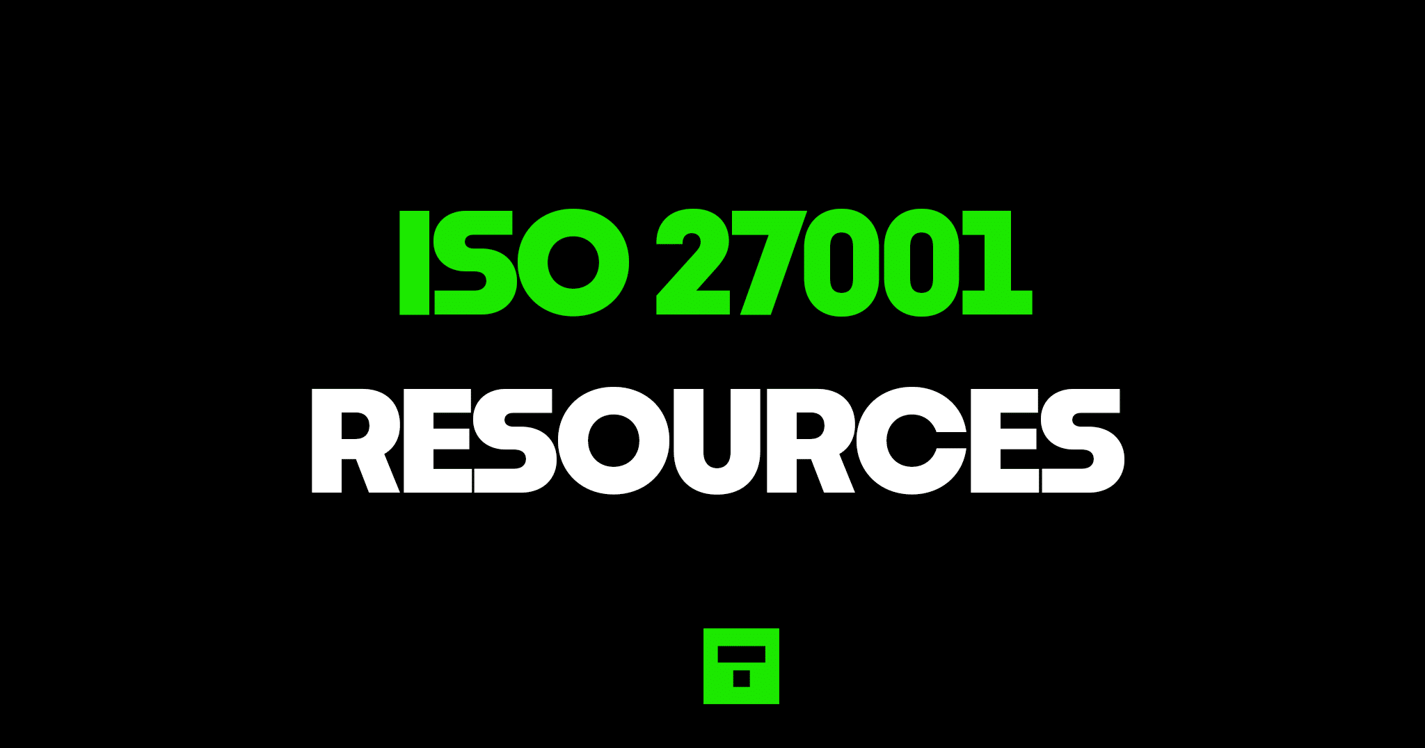 ISO27001 Resources