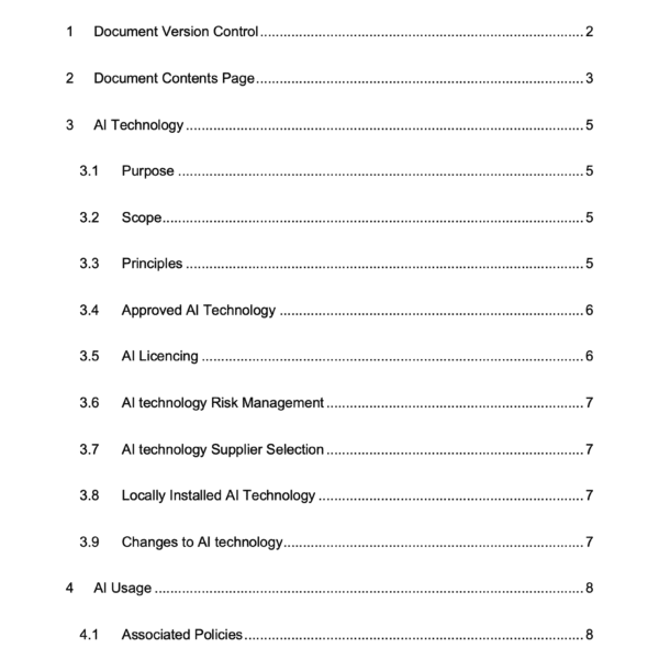 AI Security Policy Page 2