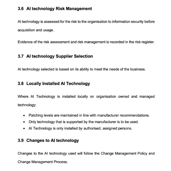 AI Security Policy Page 6