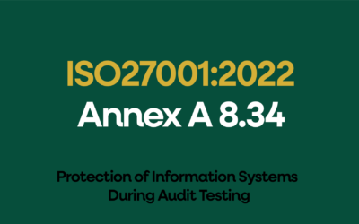 ISO 27001:2022 Annex A 8.34 Protection of Information Systems During Audit Testing Explained