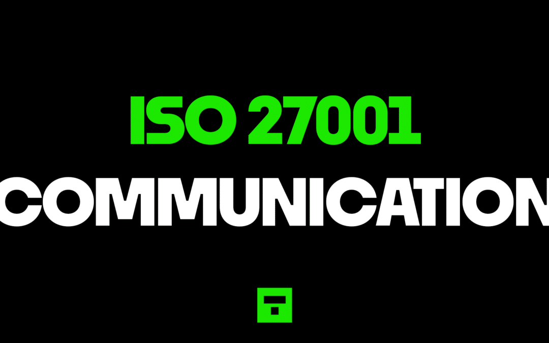 ISO27001 Communication