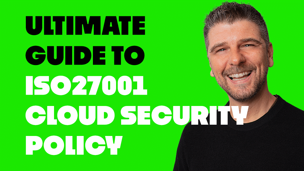 ISO27001 Cloud Security Policy