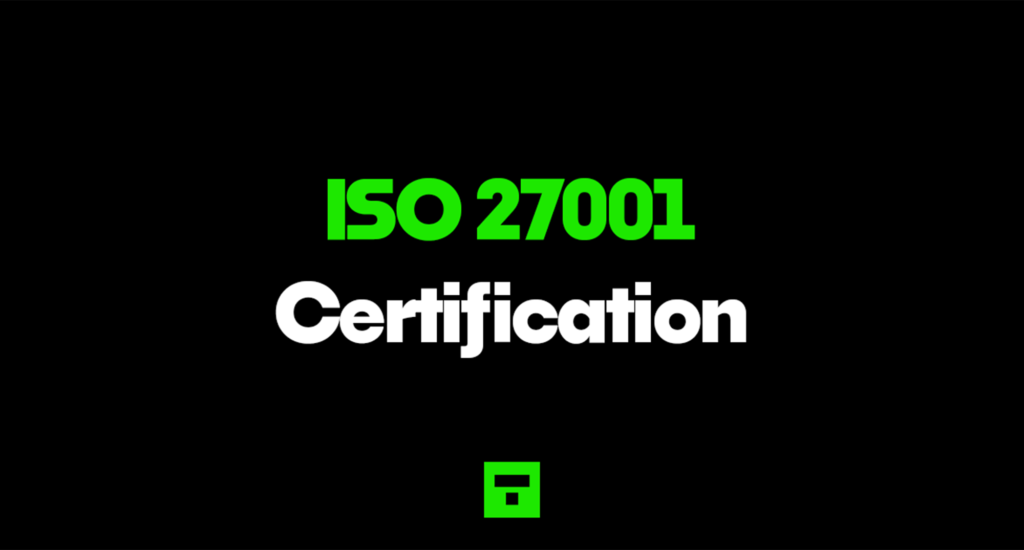 ISO 27001 Certification