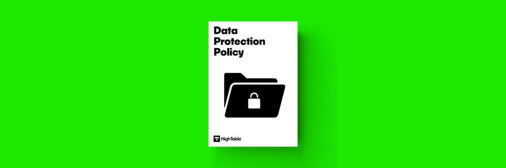 ISO 27001 Data Protection Policy