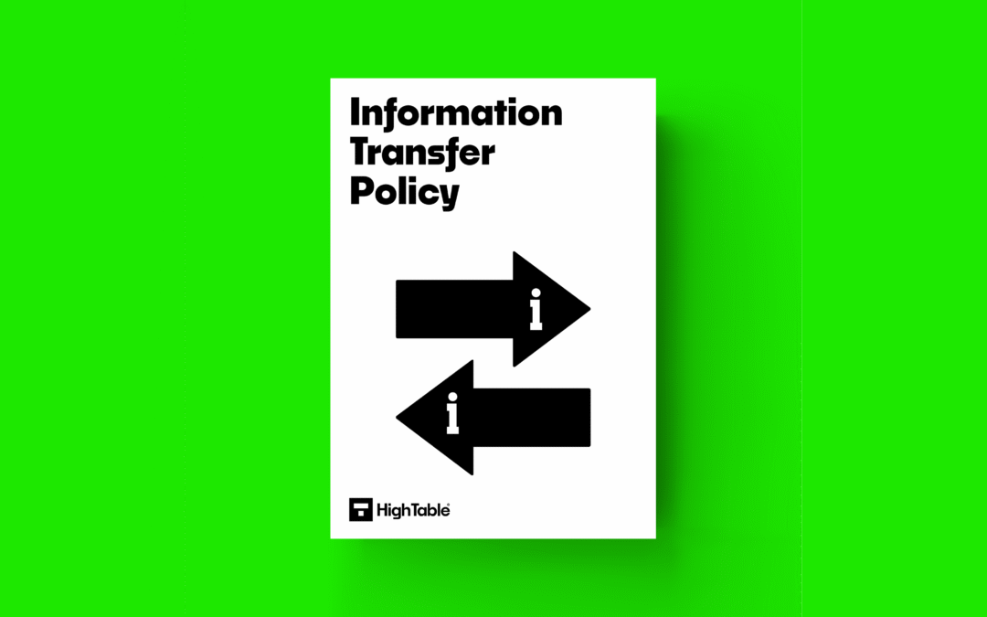ISO 27001 Information Transfer Policy Beginner’s Guide