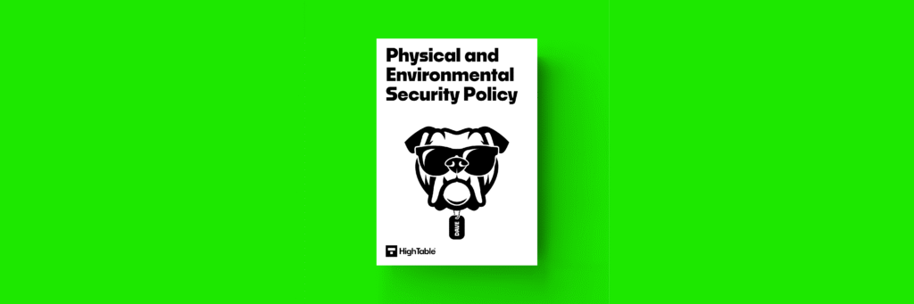 ISO 27001 Physical Security Policy
